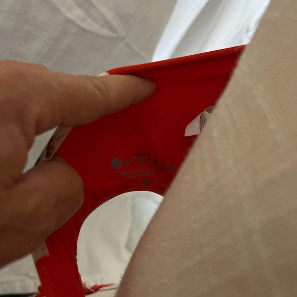 New!XL 2-Pieces Athleta Polynesian Flower Halter bikini/ bottoms XL DD-DDD - Picture 4 of 14